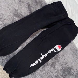 Champion black sweatpants